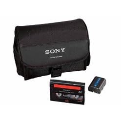 Sony Hi8 & Digital8 Camcorder Starter Accessory Kit ACC-DHM3 [Soft Bag, Battery & Tape]