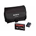 Sony Hi8 & Digital8 Camcorder Starter Accessory Kit ACC-DHM3 [Soft Bag, Battery & Tape]