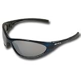 Encon (ENC05788424) Nascar SST Safety Glasses - Blue Marble Frame Scratch Coat Silver Mirror Lens