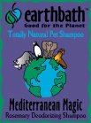 Earthbath Mediterranean Magic Rosemary Scented Deodorizing Shampoo 16 oz