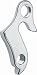 Derailleur Hanger Fits: KHS '01: Alite 500, 800, FXT Sport, '02: Alite 500, 1000, 2000, T&C DLX, FXT Trail, '03: T&C DLX, Alite 300, 500 Eastwood