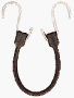 Rubber Tie Down Strap 35 in. Black