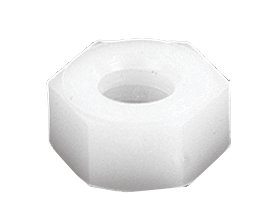 Nylon 6/6 Lock Nut 4-40 (Pack of 100)