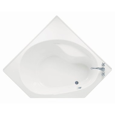 American Standard 2664.202 Scala Corner Bathtub, White