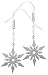 NINJA STAR EARRINGS, SS-2775