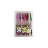 Writing Instruments 10 Multicolored Ball Point Pens (pack Of 72) Pack of 72 pcs