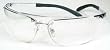 Condor 1FYY7 Safety Eyewear, Silver Metal Frame, Clear
