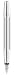Pelikan 951970 Füllhalter Pura K40, Federstärke M silber