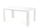 Presto mobilia 10288 Esstisch Henry 160 x 90 x 75 cm hochglanz-weiss