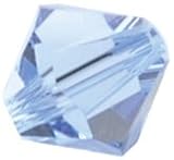 Darice 0699-4-12 Swarovski Crystal Beads Facet Bicone 4mm 1 - Pack of 2