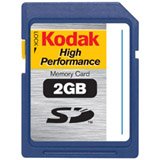 Kodak High Performance - Flash memory card - 2 GB - SD