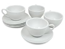 Konitz K103 Coffee Bar Cappuccino Cups and Saucers Set of 4