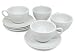 Konitz K103 Coffee Bar Cappuccino Cups and Saucers Set of 4