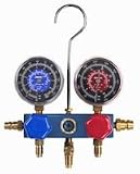 Robinair 13199 R134a Aluminum Block Manifold Gauge