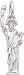 Jewelry : Statue of Liberty Charm by Rembrandt Charms