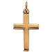 Jewelry : 14K Yellow Gold Cross Pendant