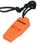 ORION WHISTLE 2 PACK BLISTER CCG Approved Bright Orange Weather Resistant Plastic Construction