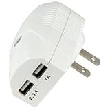 2159%2B3ZYSLL. SL160  Scosche USBH3W reVIVE II Dual USB Home Charger, White