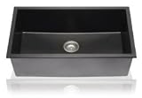 Lenova NG-01 Composite 32x19 1 Bowl Undermount Kit Sink - Novagranite