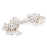 Booda Bone Small White Rope Dog Toy