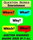 Entertainment Flashcard Question Set