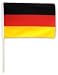 Suchen : Fahne Flagge Deutschland 60 x 90 cm mit Stab