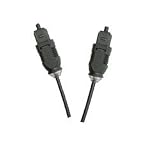 HOSA FIBER-OPTIC CABLE, 6 ft. TOSLINK-TYPE