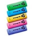 Integral USB Splash Drive, USB 2.0,2Gb, Blue, Shock and Water Resistant, PC & MAC Compatible, 2 Year Warranty