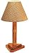 Rattan Lamp w/ Lauhala Shade / 24