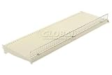 Wire Shelf Front 36W X 3H Chrome