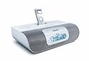 iLuv i177 Alarm Clock Speaker System for iPod (White)
