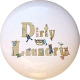 Dirty Laundry Alpha Drawer Pull Knob