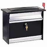 Gibraltar MSK0000B Solar Extra-Large Locking Mailsafe Mailbox Black