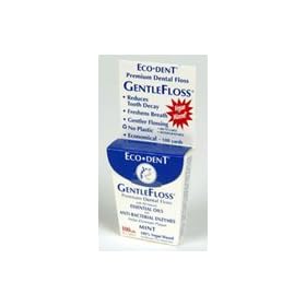 Eco-Dent - Dental Floss, Gentle Floss 100 Yards 6 per Case