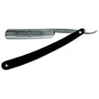 Dovo Carbon Steel Half Hollow Best Quality Razor, 5/8" Black Handle