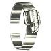 Breeze Liner Stainless Steel Hose Clamp, Worm-Drive, SAE Size 16, 13/16" to 1-1/2" Diameter Range, 1/2" Bandwidth (Pack of 10)