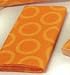 Tischdecke - circle orange 180 x 120 cm