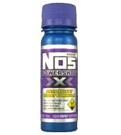 12 Pack - NOS Powershot X Energy Shot - Grape - 2oz.