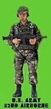 Modern US Army 82nd Airborne Action Figure Dusty Trail Toys Trail Troopers