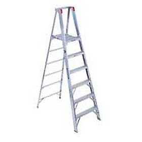 12' Aluminum Platform Step Ladder