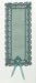 Stitch-n-mark Bookmark 18 Count With Cluny Lace Trim-sage Green