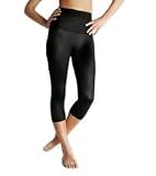 Body by Nancy Ganz The belly band satin capri with tummy control