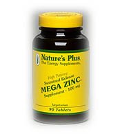 Mega Zinc 100mg Time Release - 90 - Sustained Release Tablet
