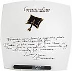 Graduation Gift Signed and Sealed Square Plate