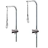 MidWest Nickel Chrome Finish Clamp-On Grooming Table Arm (Adjusts to 33''H ( in inches ))