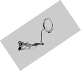GROBET MAGNIFIER DOUBLE LENS SPECTACLE LOUPE 2 1/2 & 1 1/2" WORKING DISTANCE 4X, 7 X
