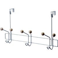 Homebasix 3 Hook White Door Hanger SS-HG3-50-PE
