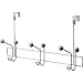 Tools & Hardware : Door Hanger, 3 Hook White