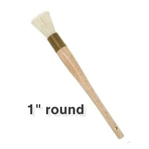 1 ROUND COMMERCIAL PASTRY BRUSH by overstockedkitchen