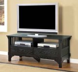 "Mission Black" TV/VCR Table By Powell Furniture